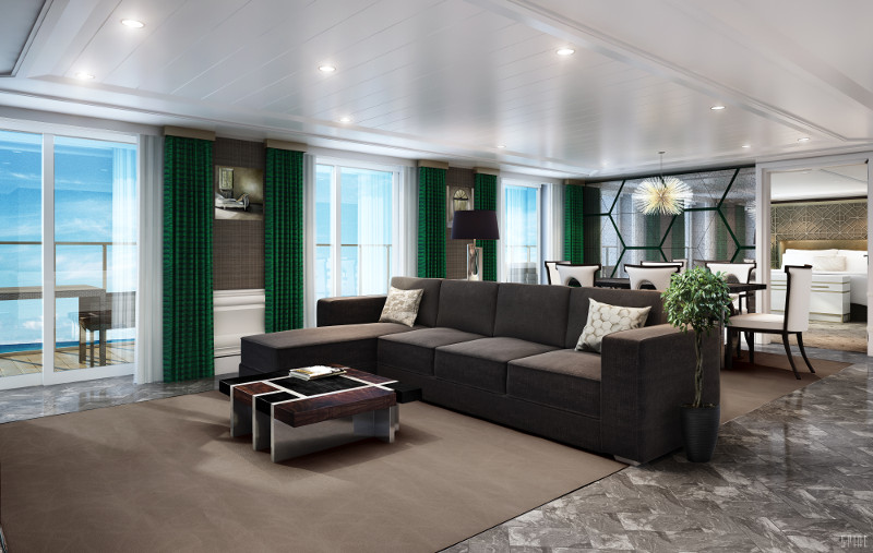 Grand Suite - Croisières Regent Cruises