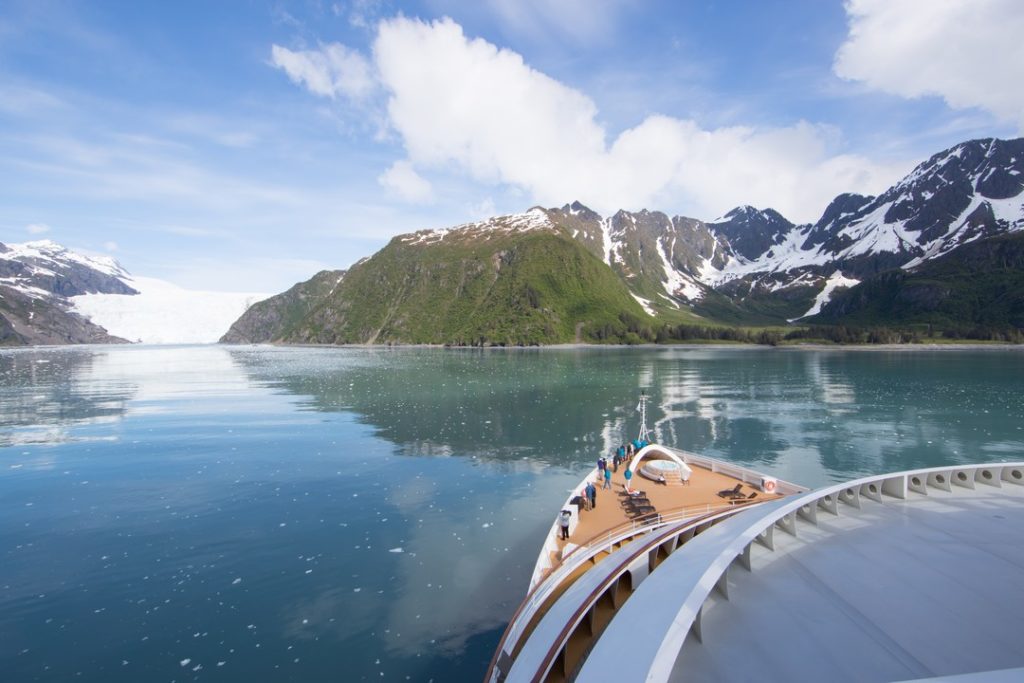 Découvrez les glaciers d'Alaska en croisière Seabourn