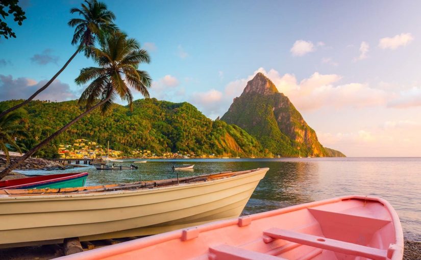 Croisière de luxe dans les Caraïbes, Sainte-Lucie