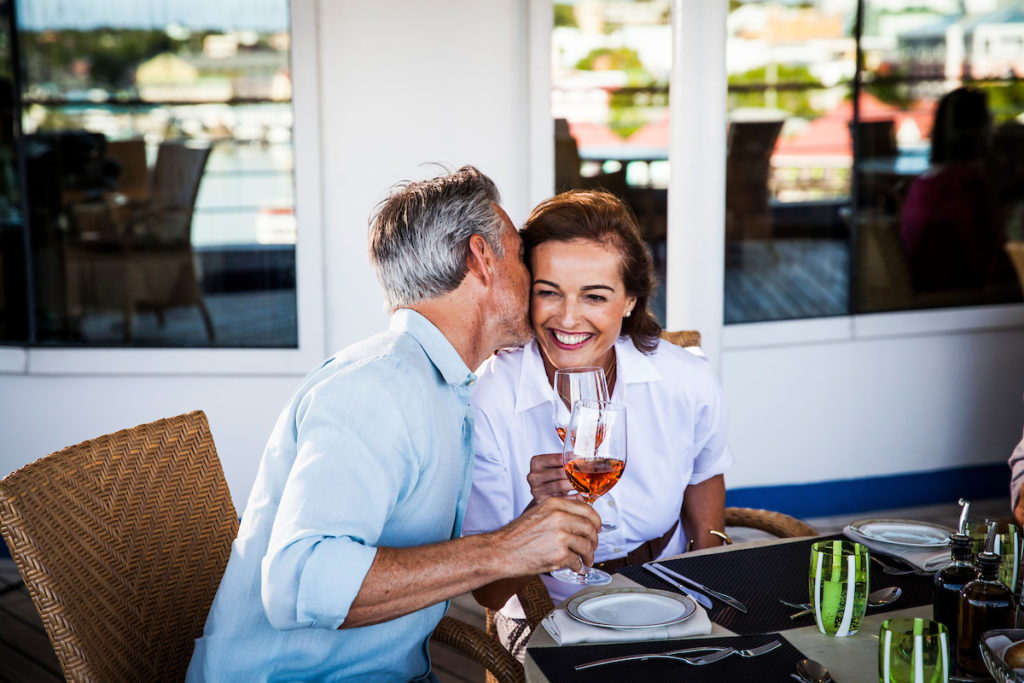 Croisière haut de gamme romantique