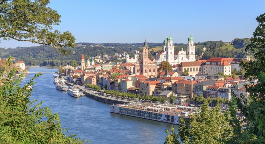 Croisière fluviale Danube, Passau