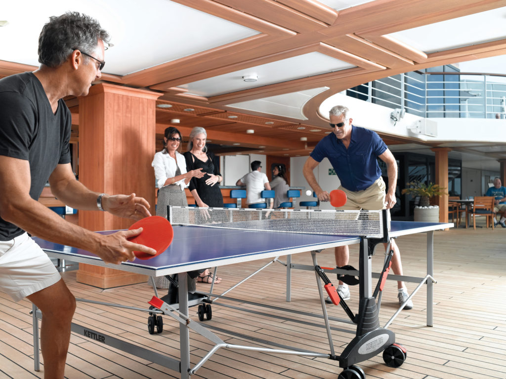 Activités à bord d'une croisière haut de gamme