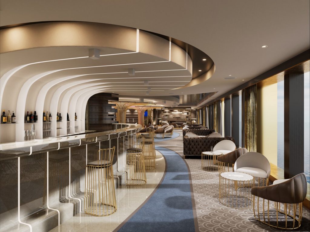 Croisière Explora Journeys - Astern Lounge