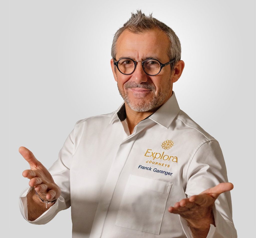 Franck Garanger - responsable culinaire d'Explora Journeys