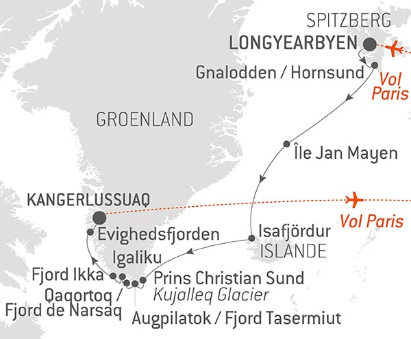 Croisière PONANT Aventure au Groenland