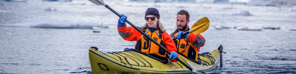 Croisières Quark Expeditions avec des passagers actifs