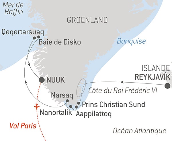 Croisière PONANT – INÉDIT – Premières rencontres et baie de Disko insoupçonnée