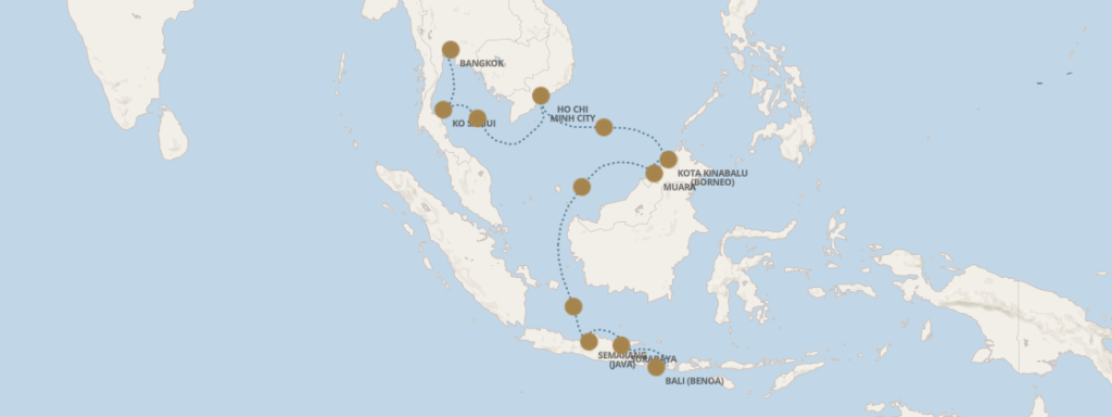 Croisière de luxe Regent Seven Sea Cruises en Asie
