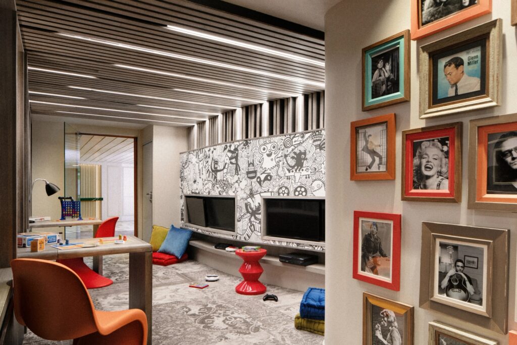 Croisières Crystal espace adolescents Waves