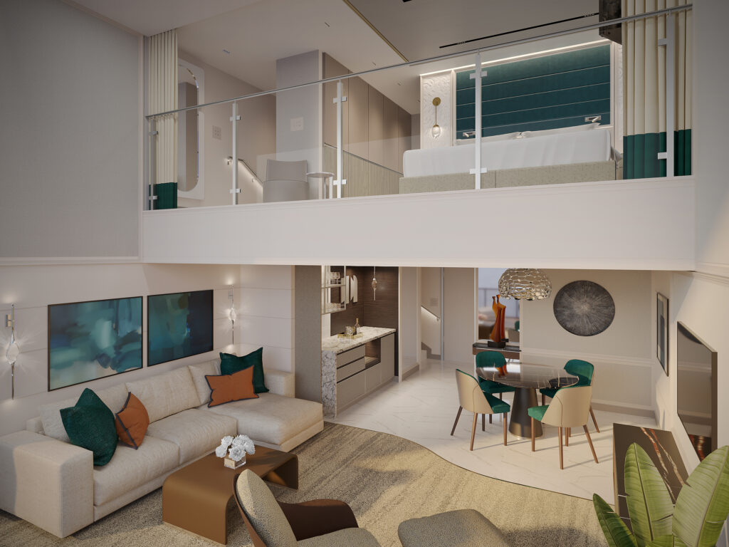 Grand Loft Suite sur le nouveau navire Regent