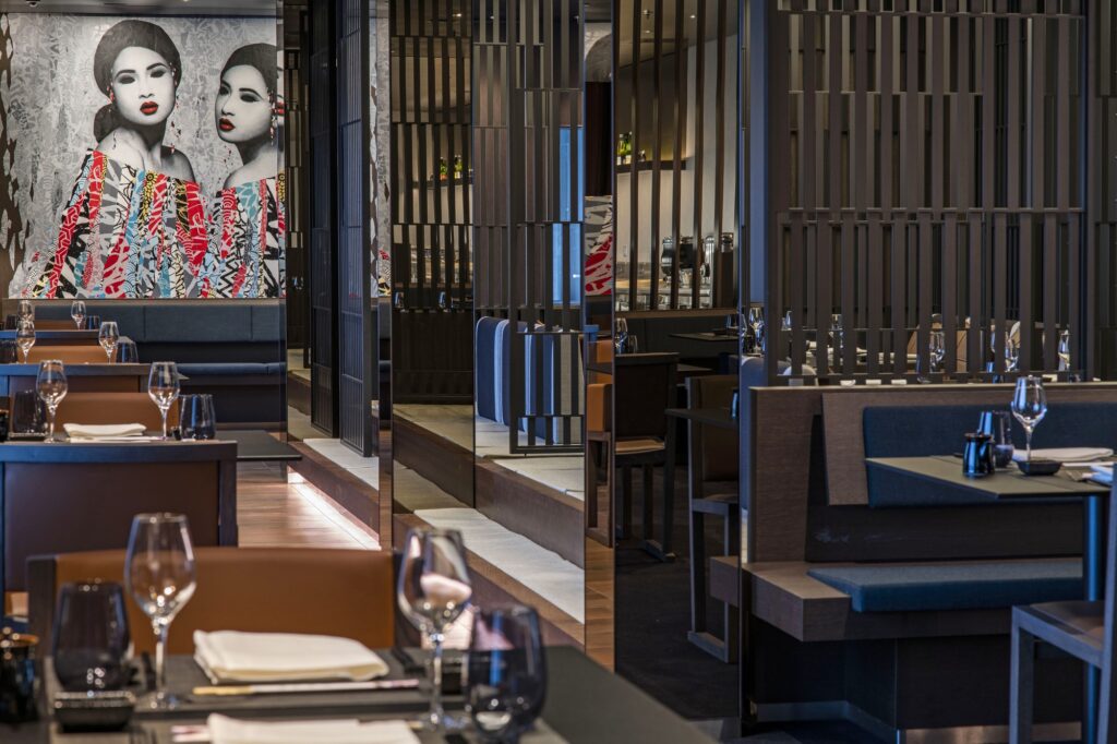 Les saveurs d'Asie à Koko’s Asian Fusion à bord du Scenic Eclipse