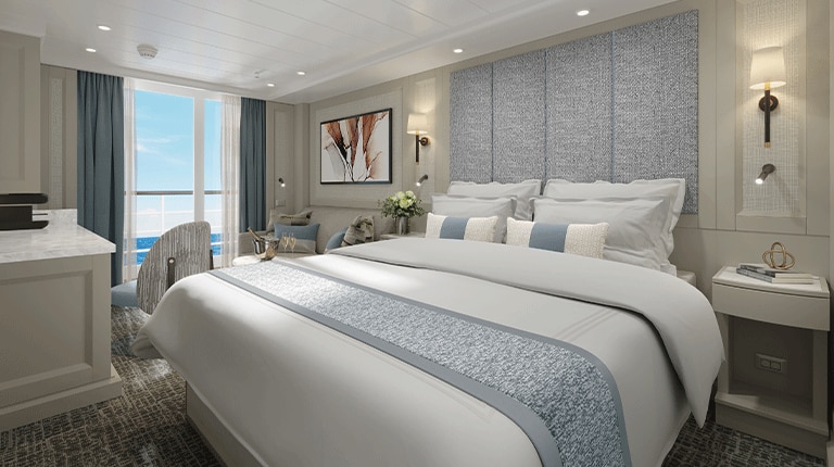 Croisières de luxe - votre Deluxe Veranda Suite