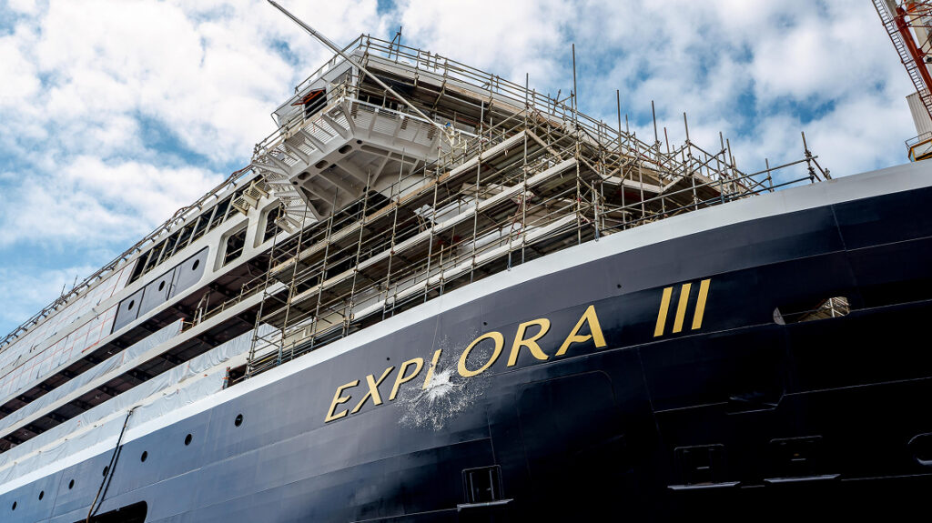 Croisières de luxe : La mise à l’eau d’EXPLORA III