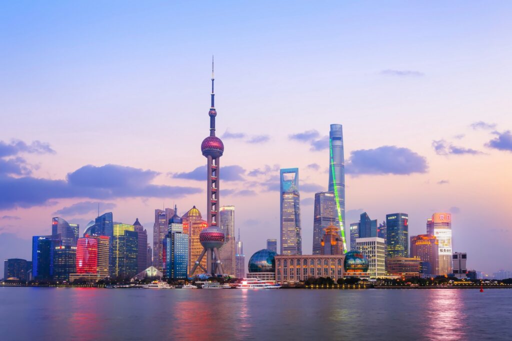Croisière de luxe à Shanghai, Asie