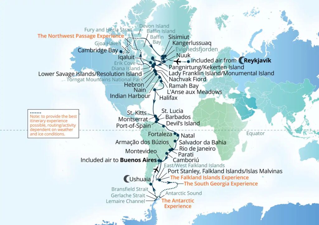 Seabourn : L'Expédition de 82 Jours