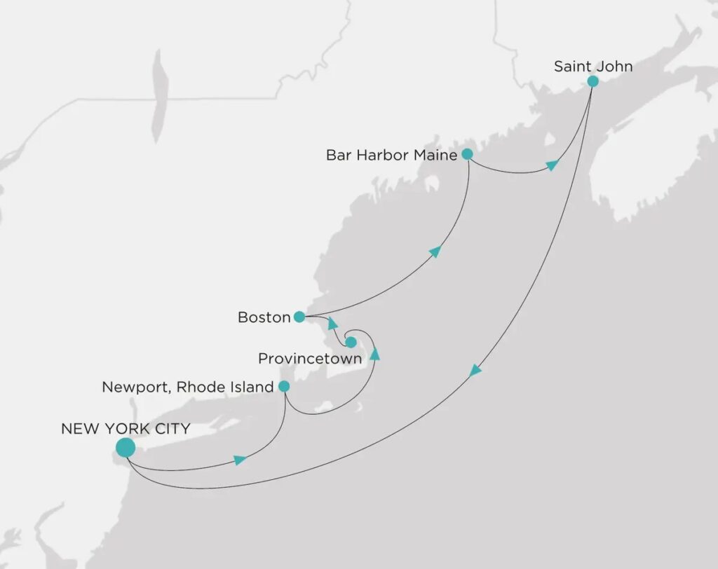 Crystal Cruises New York à New York
(7 nuits)﻿