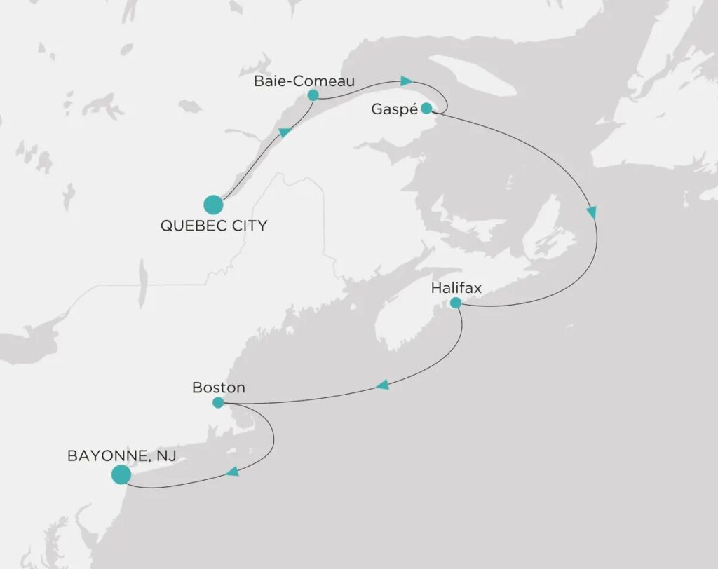 Crystal Cruises Québec à New York
(9 nuits - 35ᵉ Anniversaire)