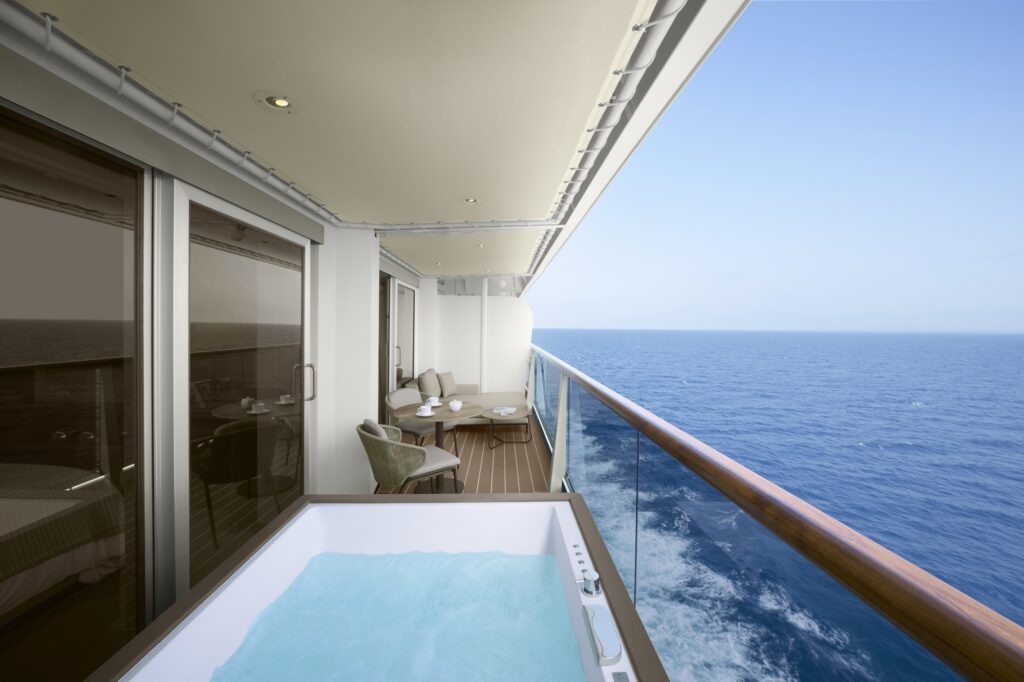 Confort Ultime durant une croisière de luxe à bord d'Explora Journeys