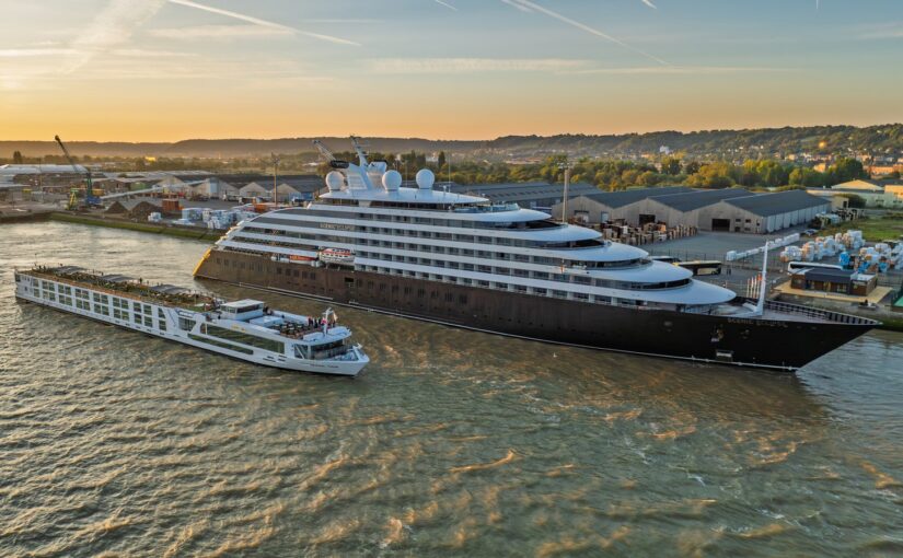 Croisières de luxe Scenic - rencontre à Honfleur