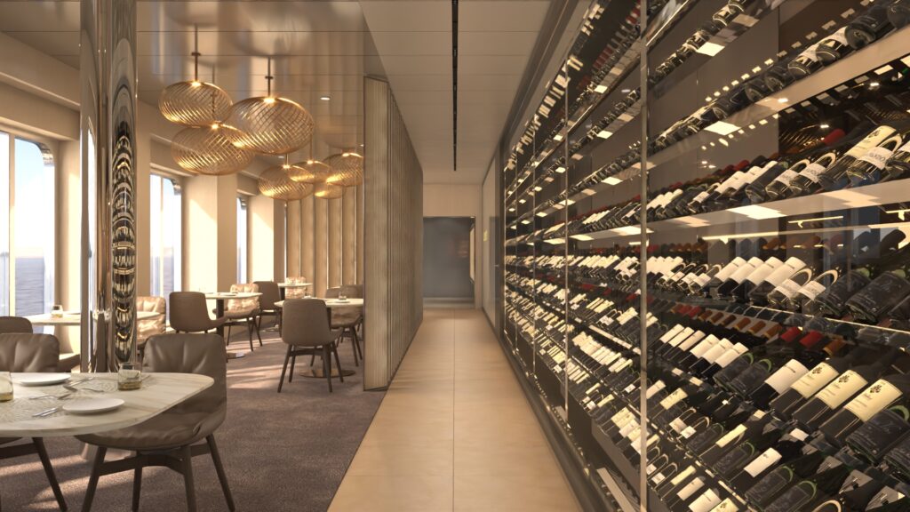 À bord du Scenic Ikon, vous trouverez 15 restaurants et espaces de restauration différents