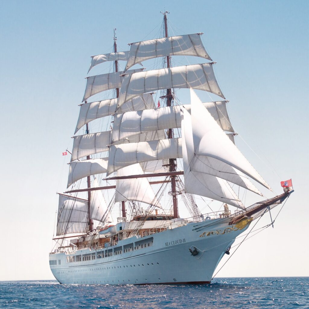Embarquez à bord des voiliers Sea Cloud Cruises et découvrez la magie de la navigation à la voile