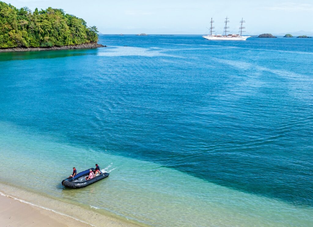 Sea Cloud Cruises navigue vers des endroits confidentiels
