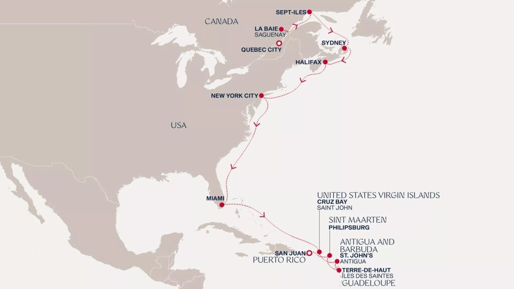 Canada et Nouvelle-Angleterre en croisière de luxe