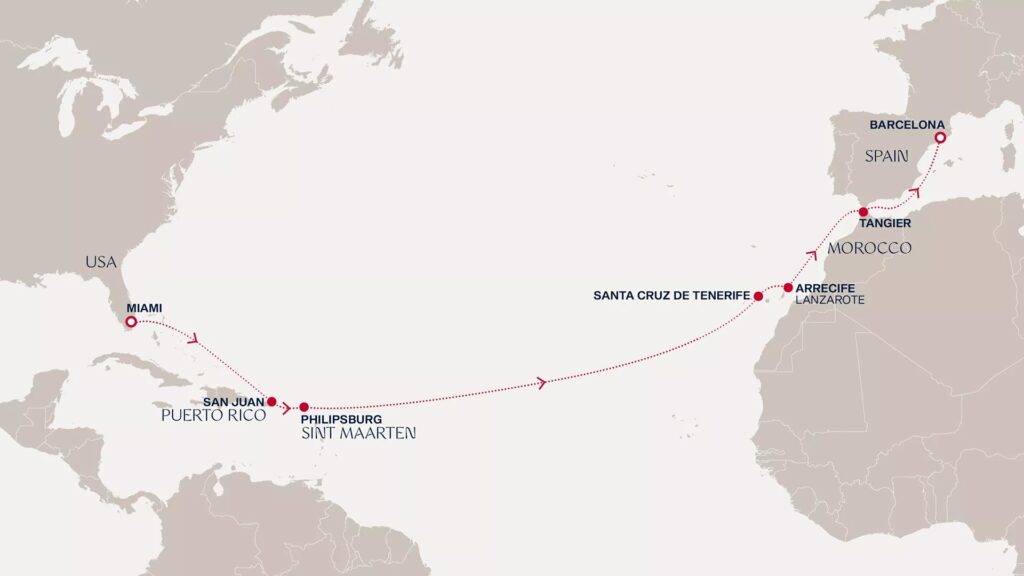 Splendide transatlantique de luxe