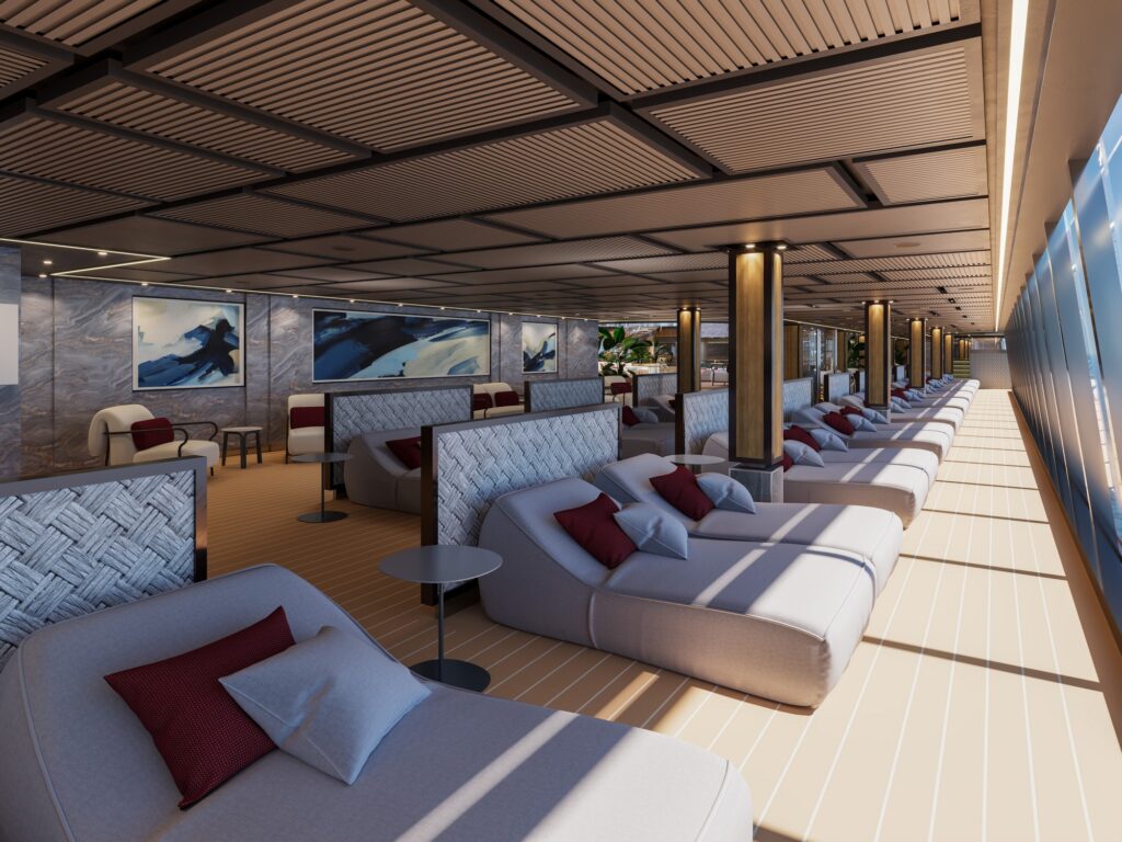 Pont piscine avec Explora Journeys