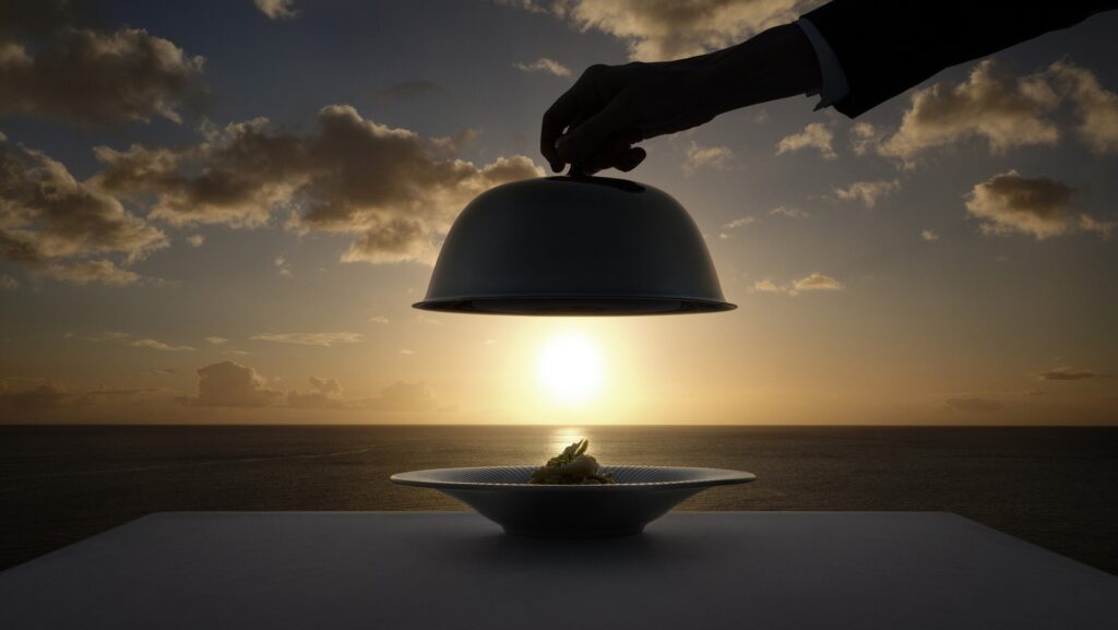 Une cuisine exceptionnelle à bord créée par le chef Franck Garanger