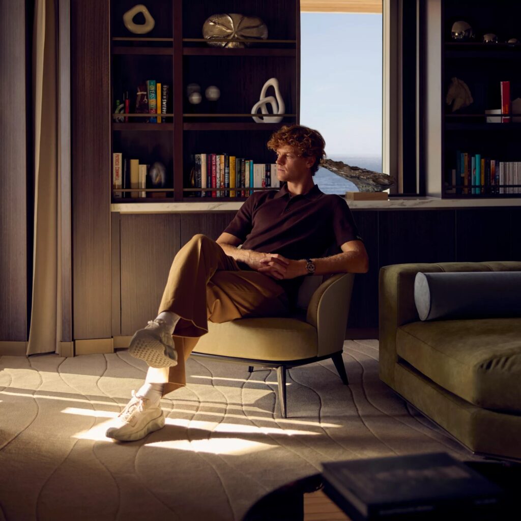 Partenariat en Jannik Sinner et Explora Journeys