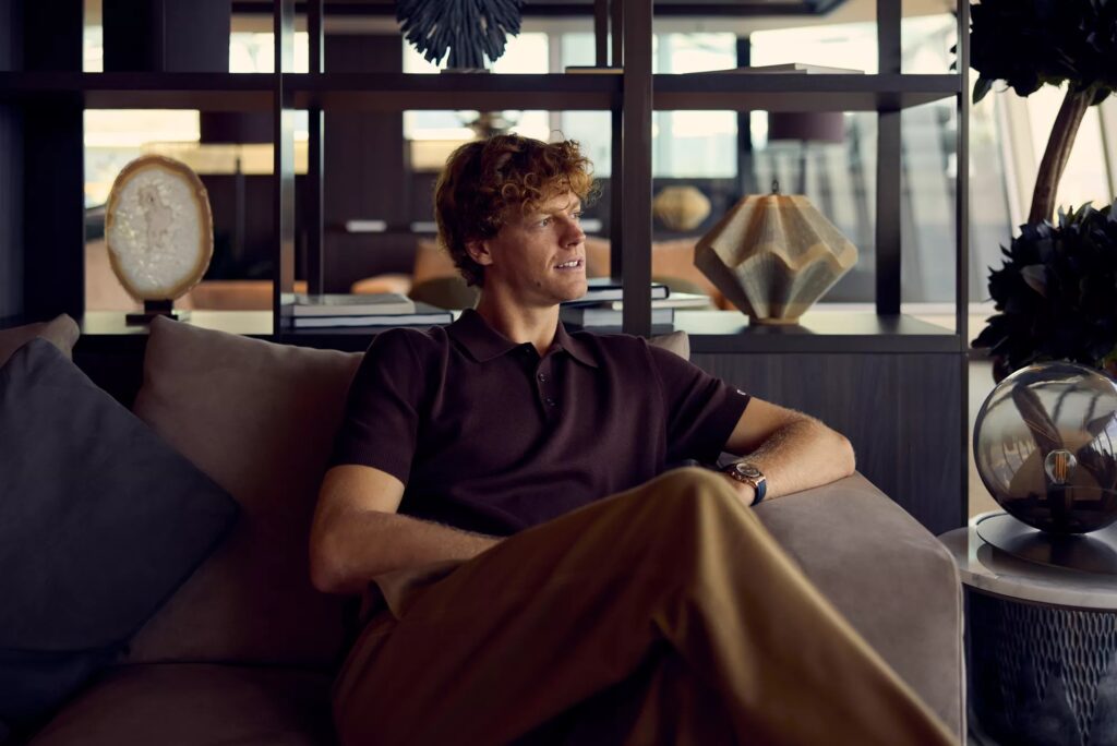 Expérience à bord d'une croisière Explora Journeys avec Jannik Sinner