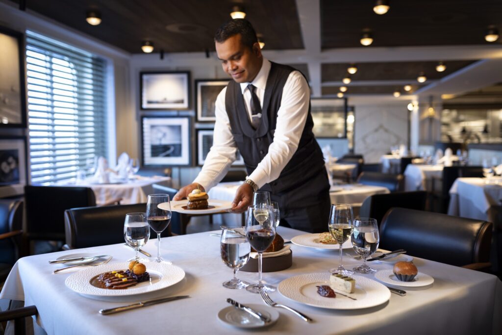 Gastronomie à bord d'Oceania Cruises