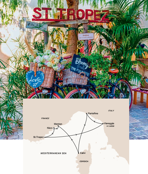 Croisières en voilier de luxe de/à Nice : SCS-2713 & SCS-2714