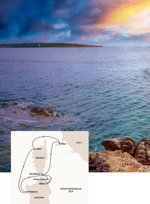 Sardaigne, Corse et Elbe (SCS-2728)