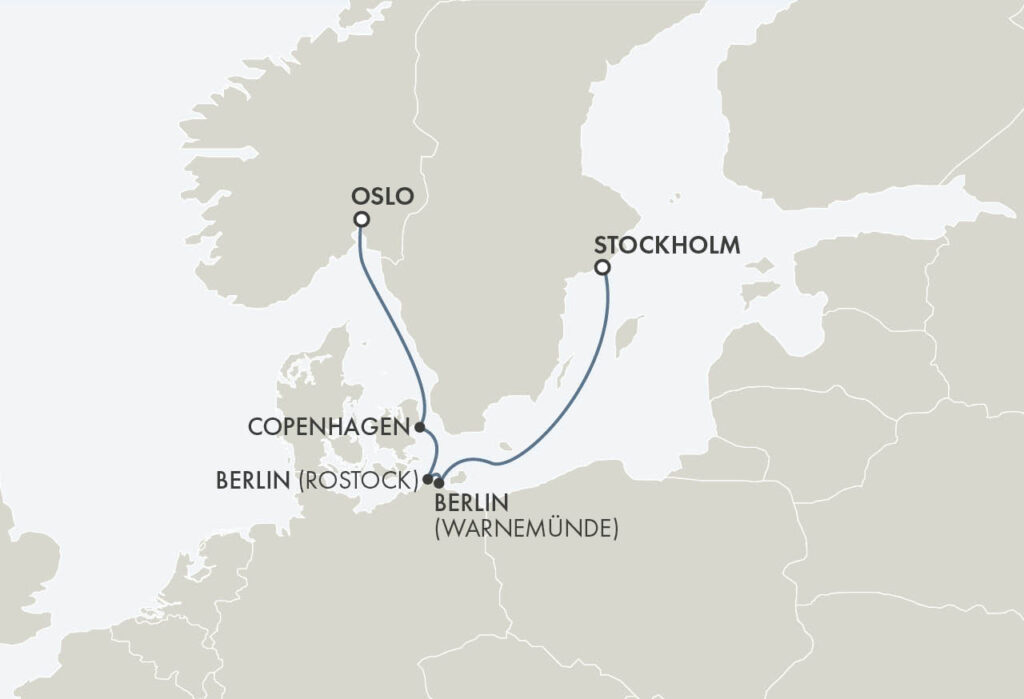 Croisière Regent de Stockholm à Oslo