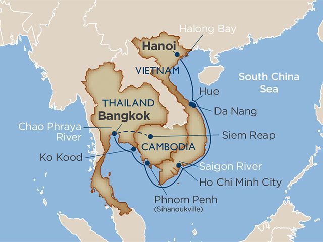 Ancient Wonders of Vietnam & Angkor Wat (14 nuits sur Star Seeker) 