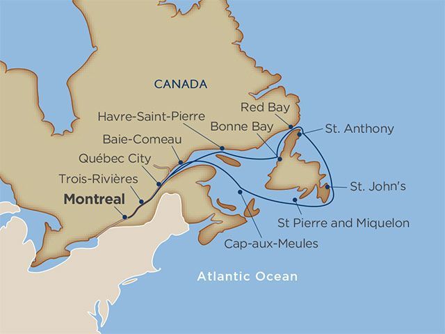 Windstar : Quebec and Newfoundland Adventure (14 nuits sur Star Pride) 