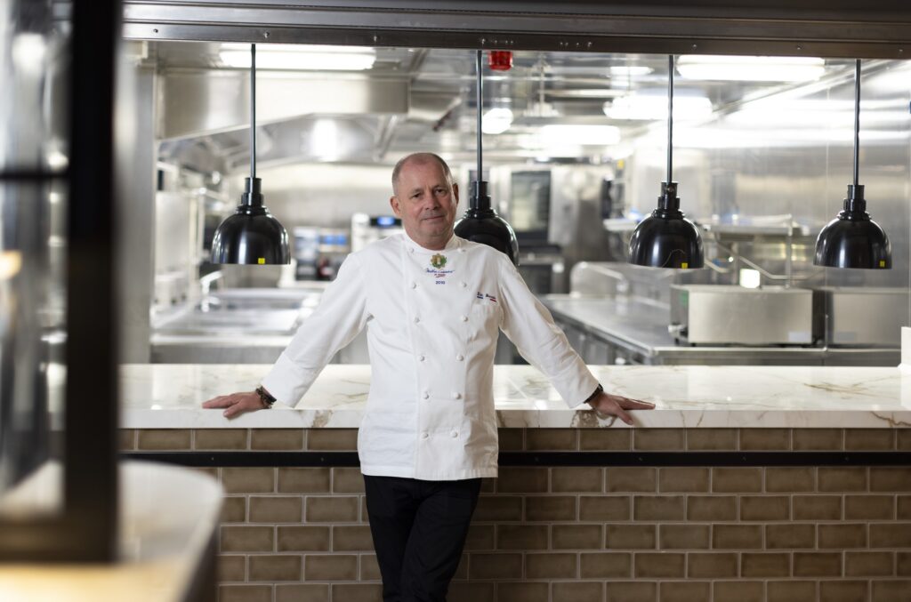 Eric Barale à bord d'Oceania Cruises