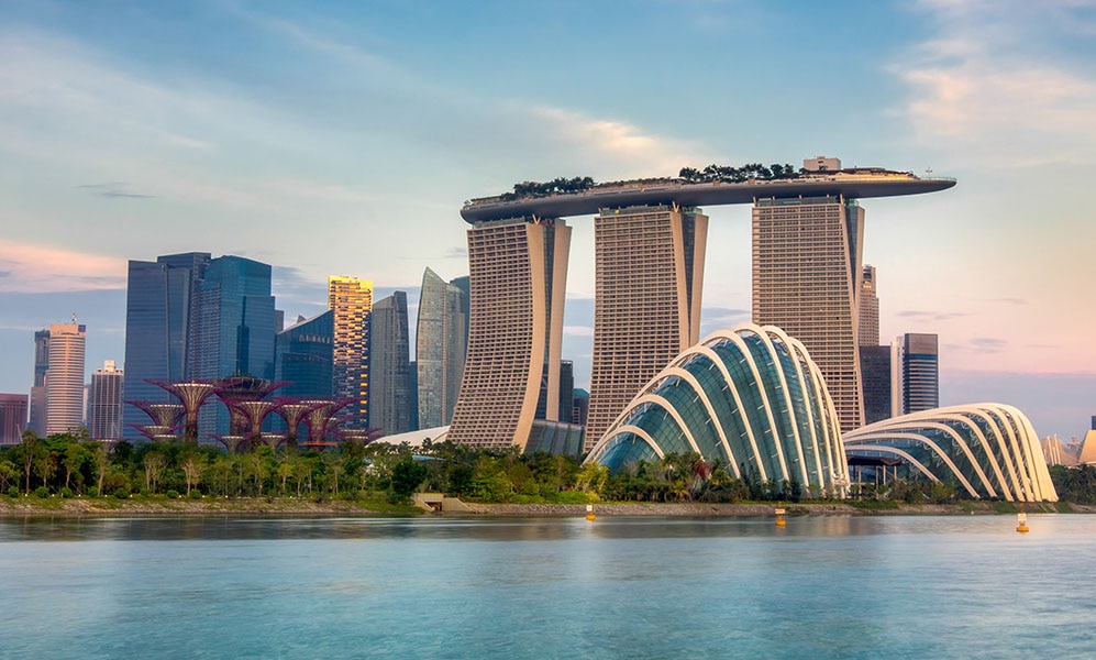 Croisières de luxe vers Singapour