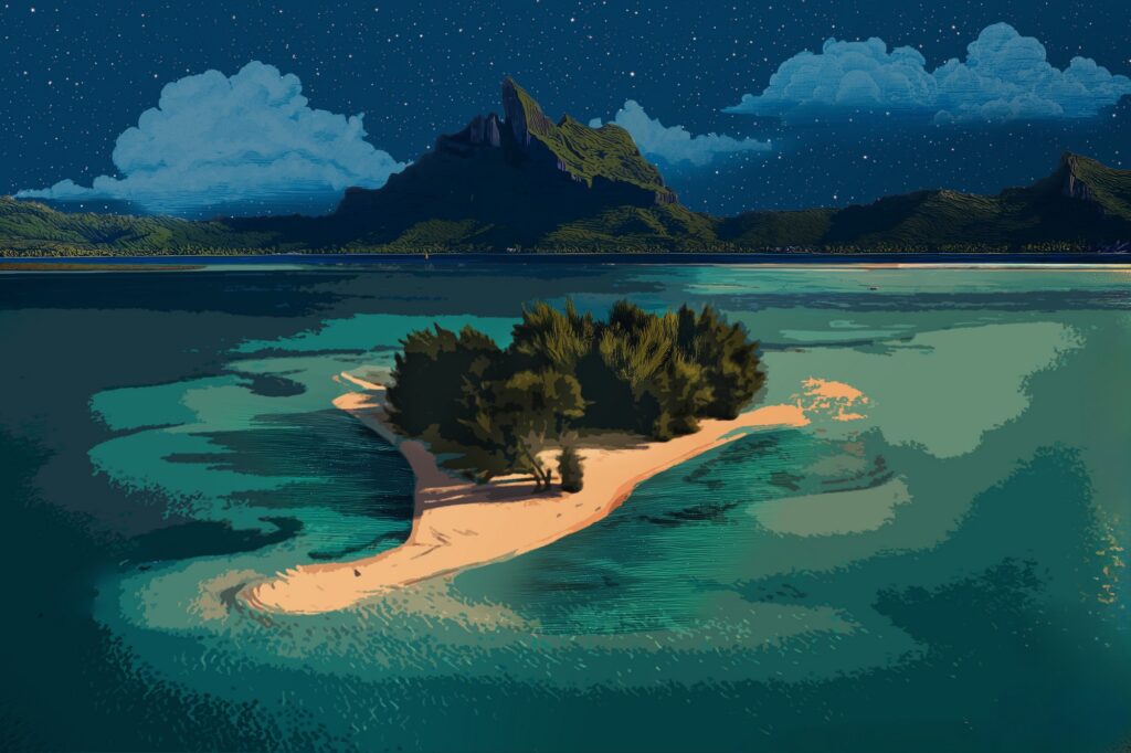 Silversea : escale MOTU TAPU BORABORA