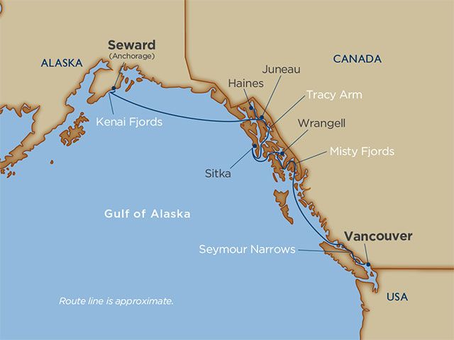Croisière en Alaska