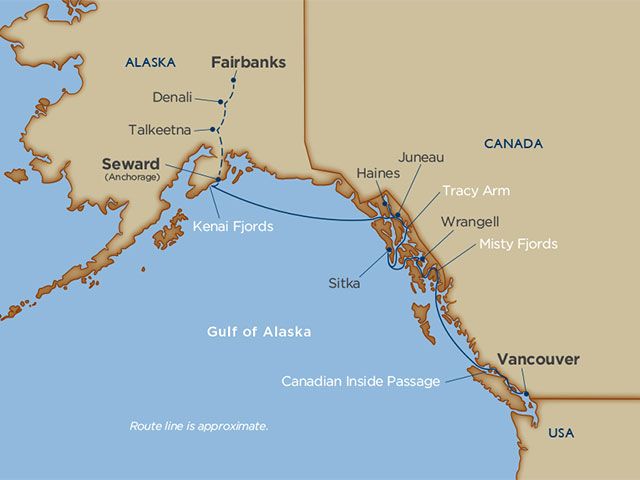 Alaskan Explorations & Denali Cruise Tour - Windstar Cruises