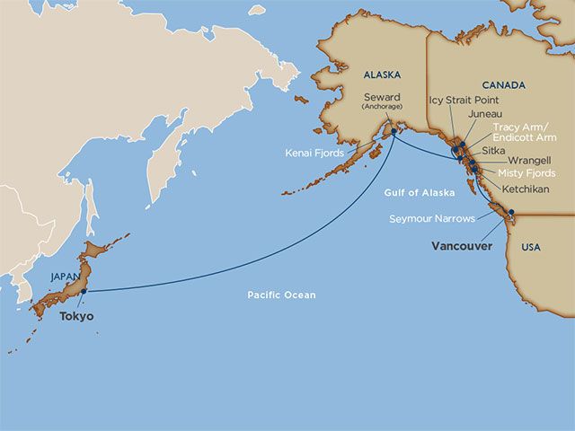24 jours entre Vancouver et Tokyo avec Windstar