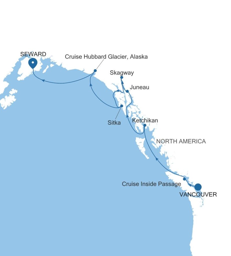 Croisière Silversea en Alaska : Vancouver – Seward