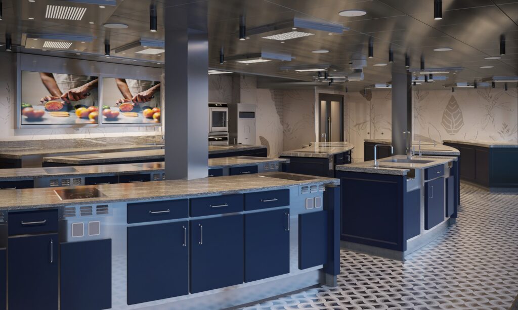 Votre salle de cours vue mer - Culinary Arts Kitchen