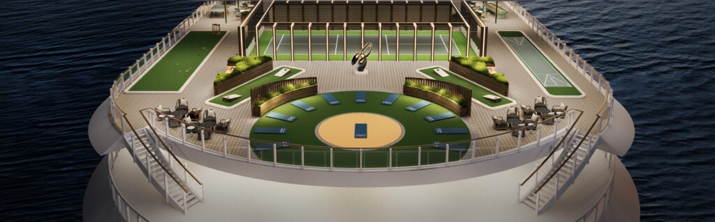 Solara Sports Deck au crépuscule - Regent