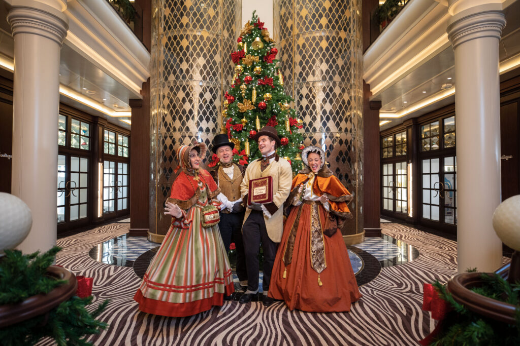 Décoration de Noël à bord des croisières Regent Seven Seas Cruises