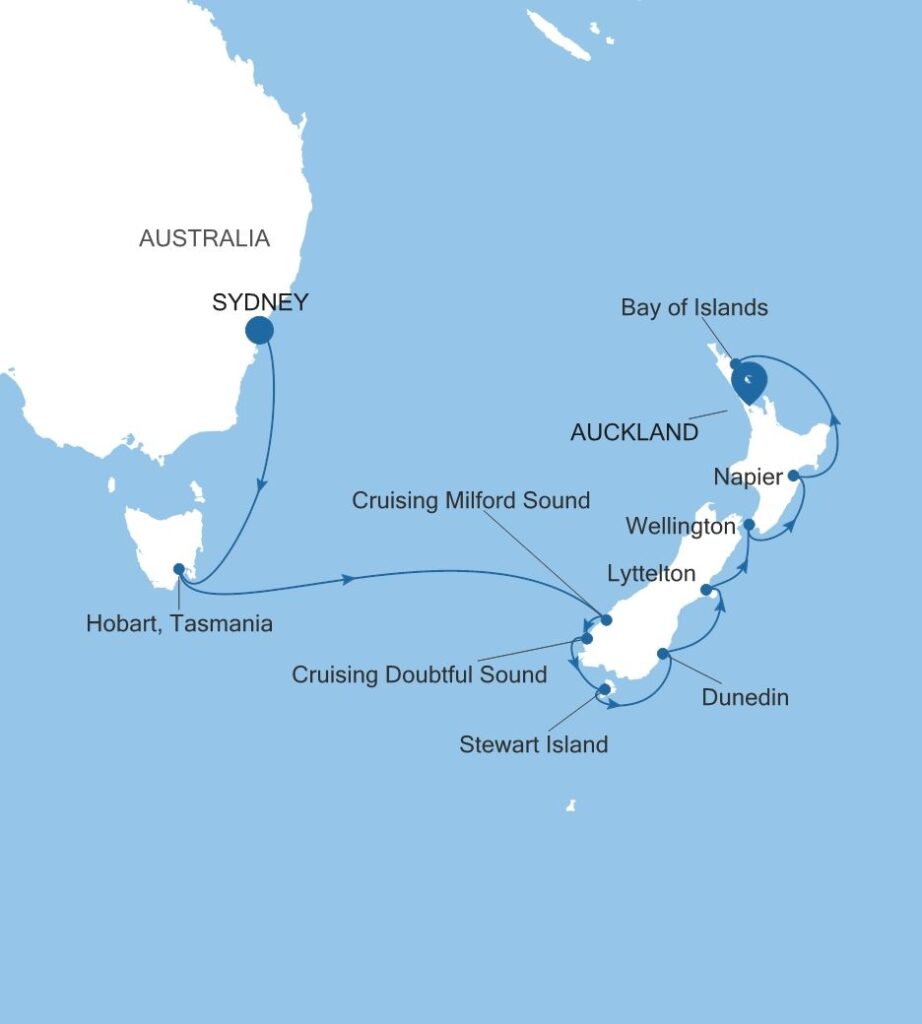 Croisière golf Silversea en Australie & Nouvelle‑Zélande