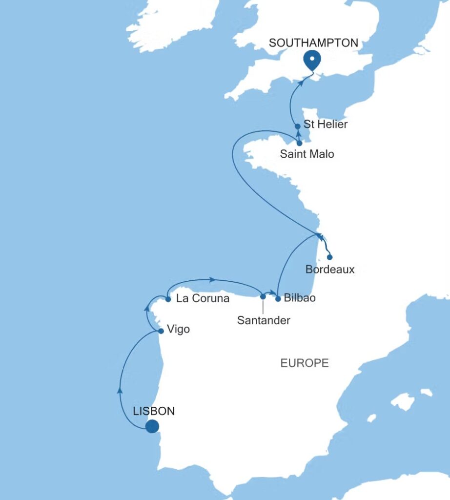 Croisière de luxe 12 jours (1er – 13 octobre 2026)